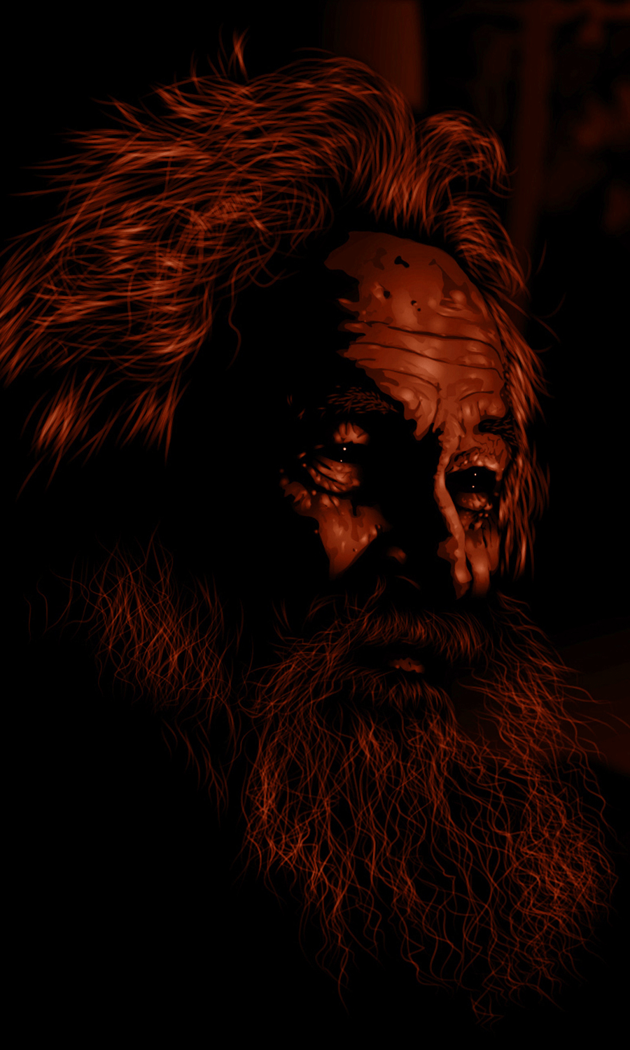 Old man illustration