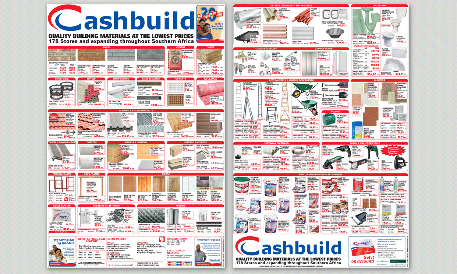 Cashbuild leaflet