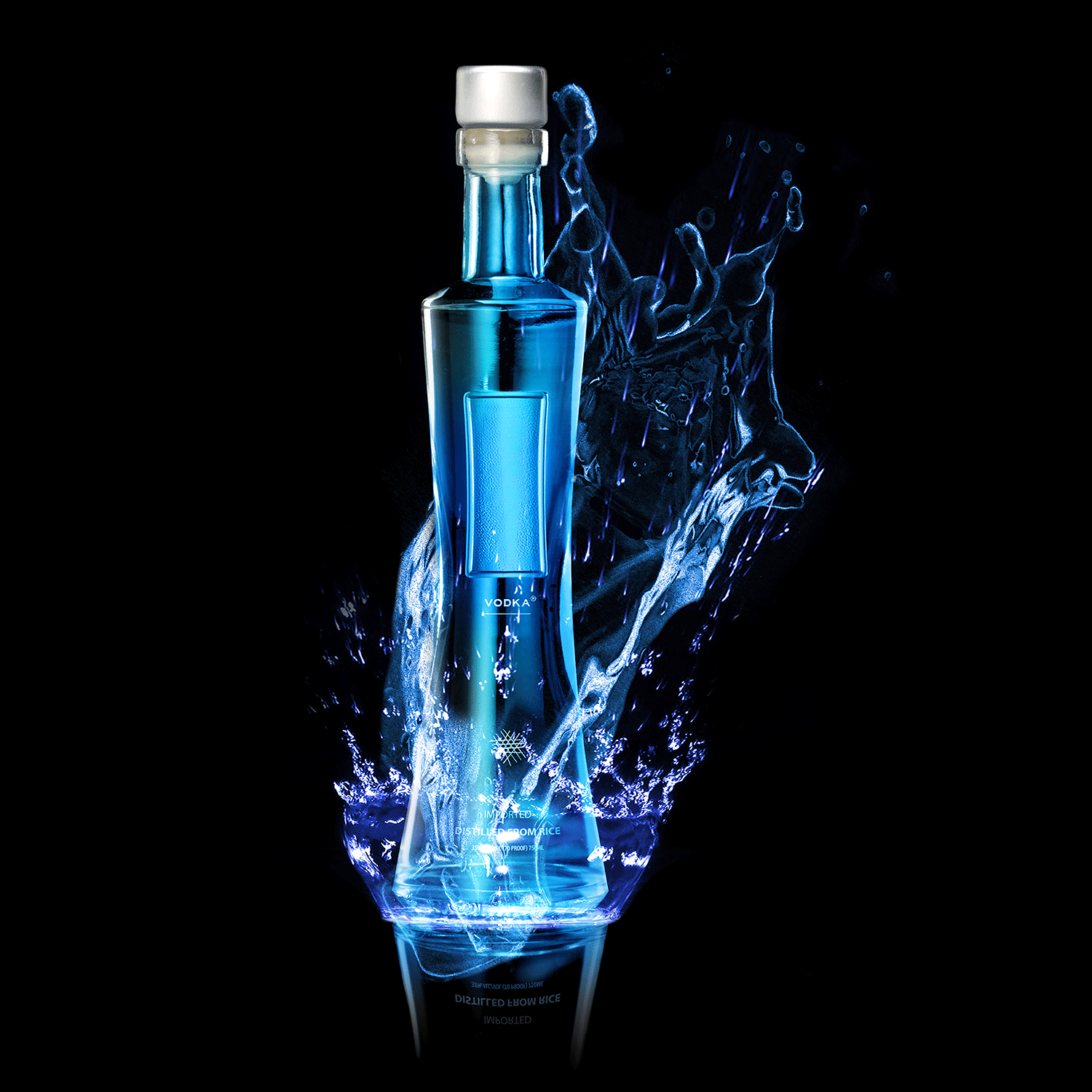 Vodka bottle